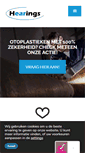 Mobile Screenshot of gehoorbeschermingopmaat.nl